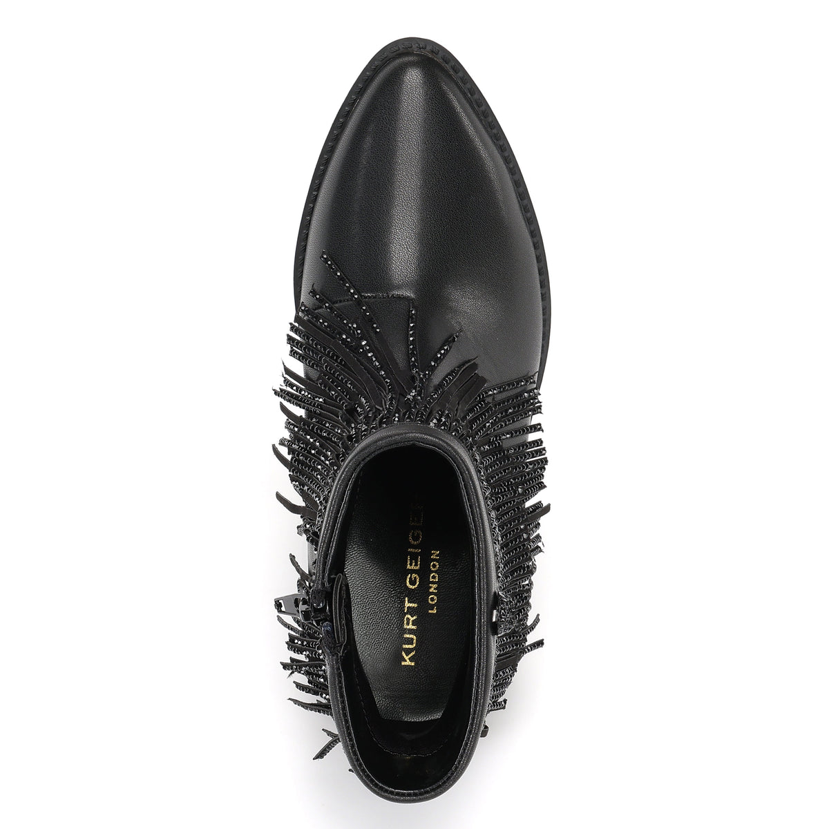 Fringe Boot - Big Kids Black