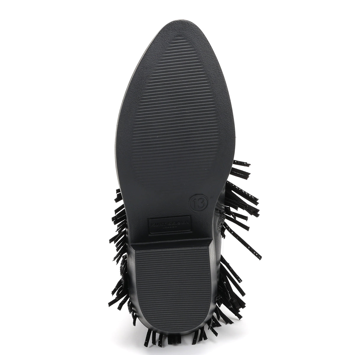 Fringe Boot - Big Kids Black