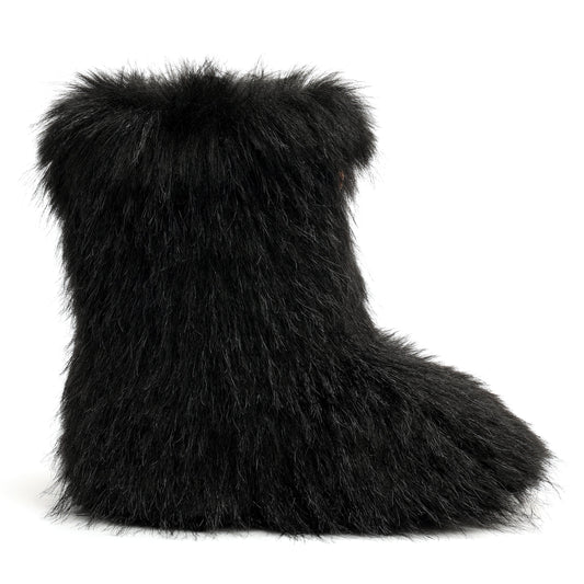 Mini Kensington Slipper Boot - Big Kids Black