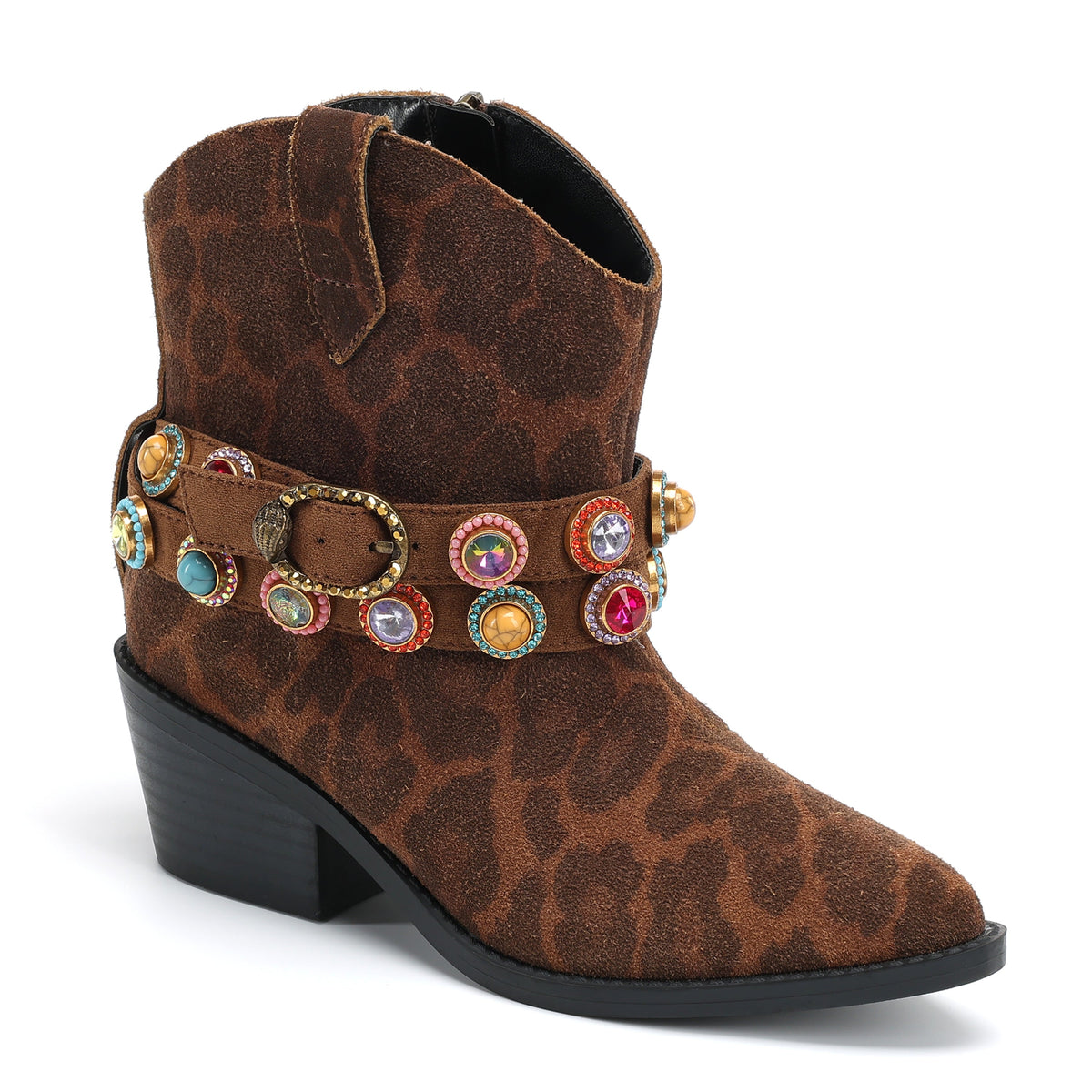 Mini Mayfair Western Boot - Big Kids Brown