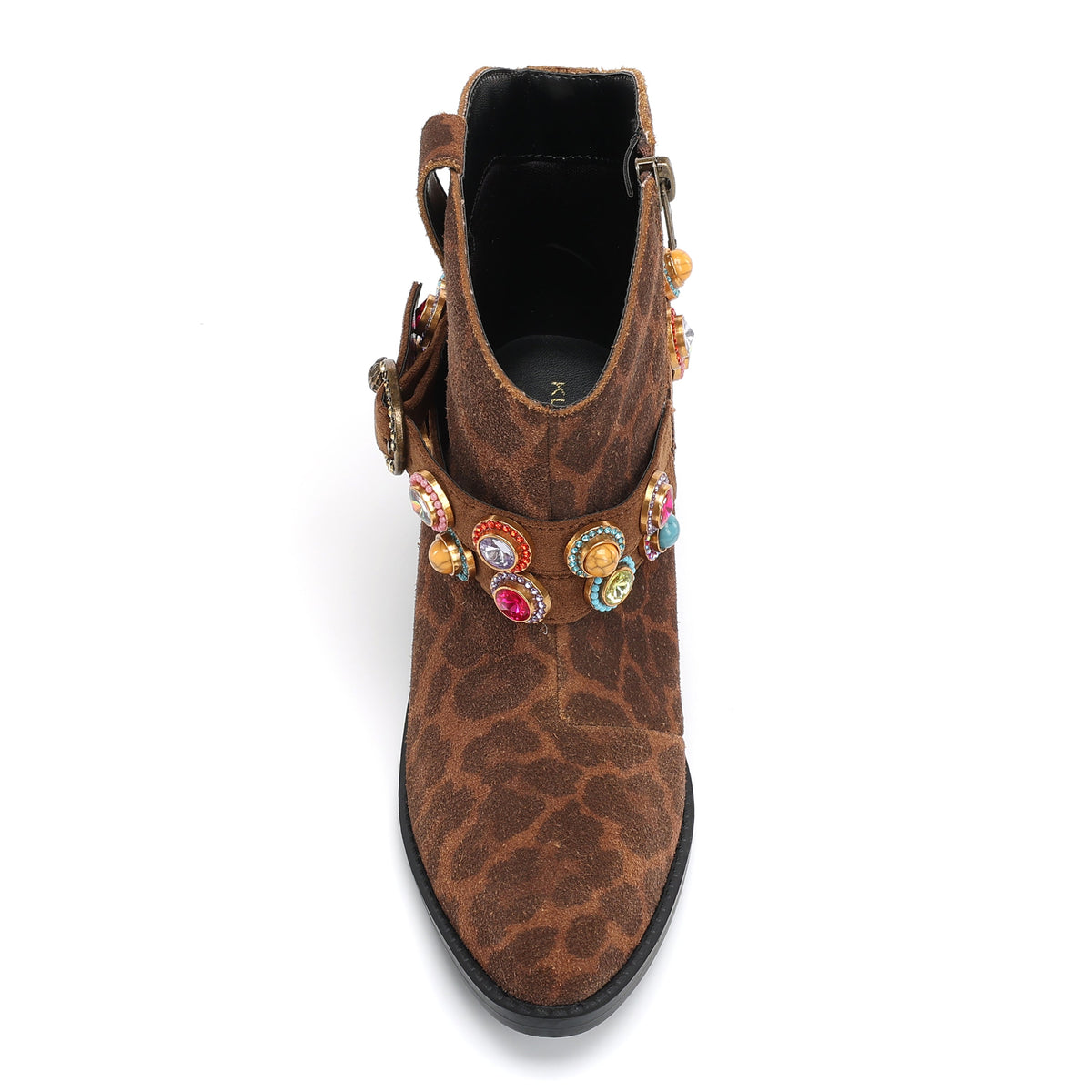 Mini Mayfair Western Boot - Big Kids Brown