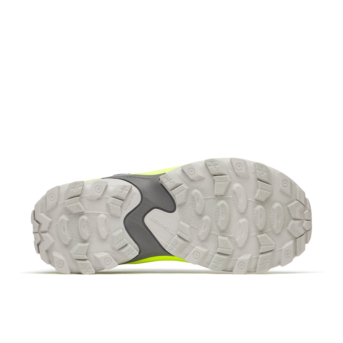 Moab Speed 2 Low Waterproof Sneaker - Big Kid Grey/Black/Citron