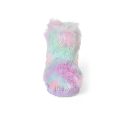 Winter Frost Slipper Boot - Big Kid Pastel Multi