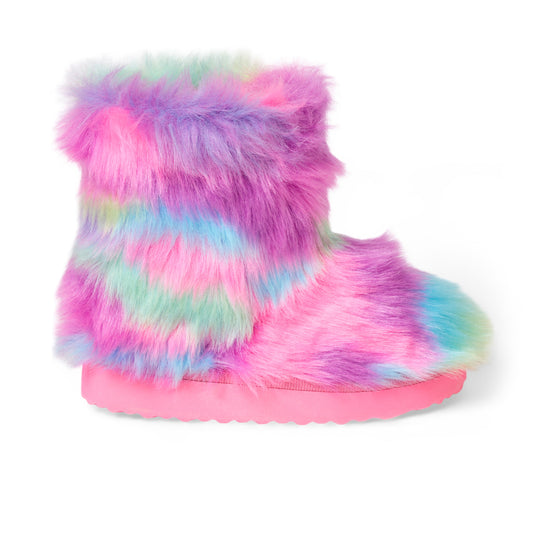 Winter Frost Slipper Boot - Big Kid Bright Multi