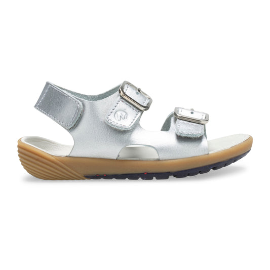 Bare Steps™ Sandal - Little Kid Silver