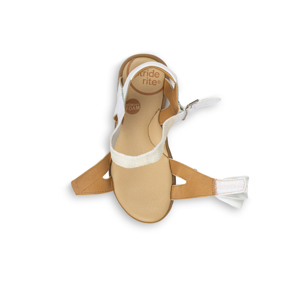Cesia Sandal - Big Kid White