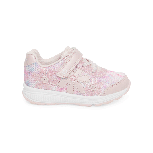 Light-Up Glimmer Sneaker - Big Kid Blush