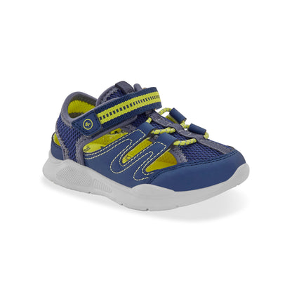 Flynn Sneaker Sandal - Little Kid Navy