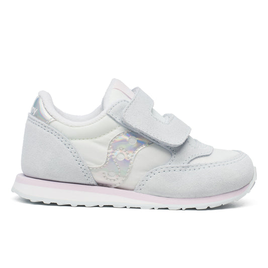 Jazz Hook & Loop Sneaker - Little Kid White/Blue