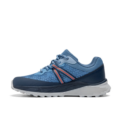 Snova Sneaker - Big Kid Blue/Orange