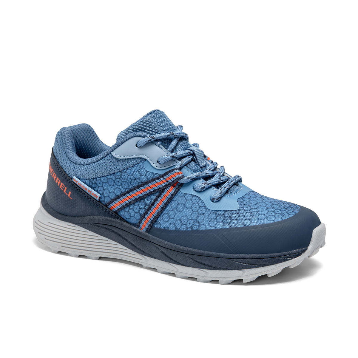 Snova Sneaker - Big Kid Blue/Orange