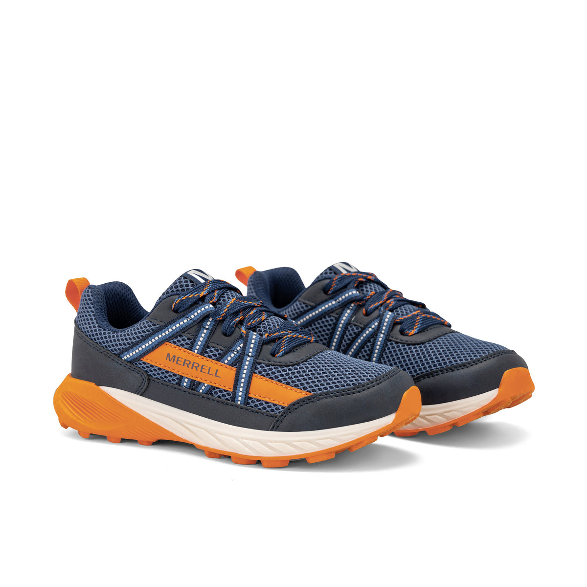 Copter Trek Sneaker - Big Kid Navy/Orange