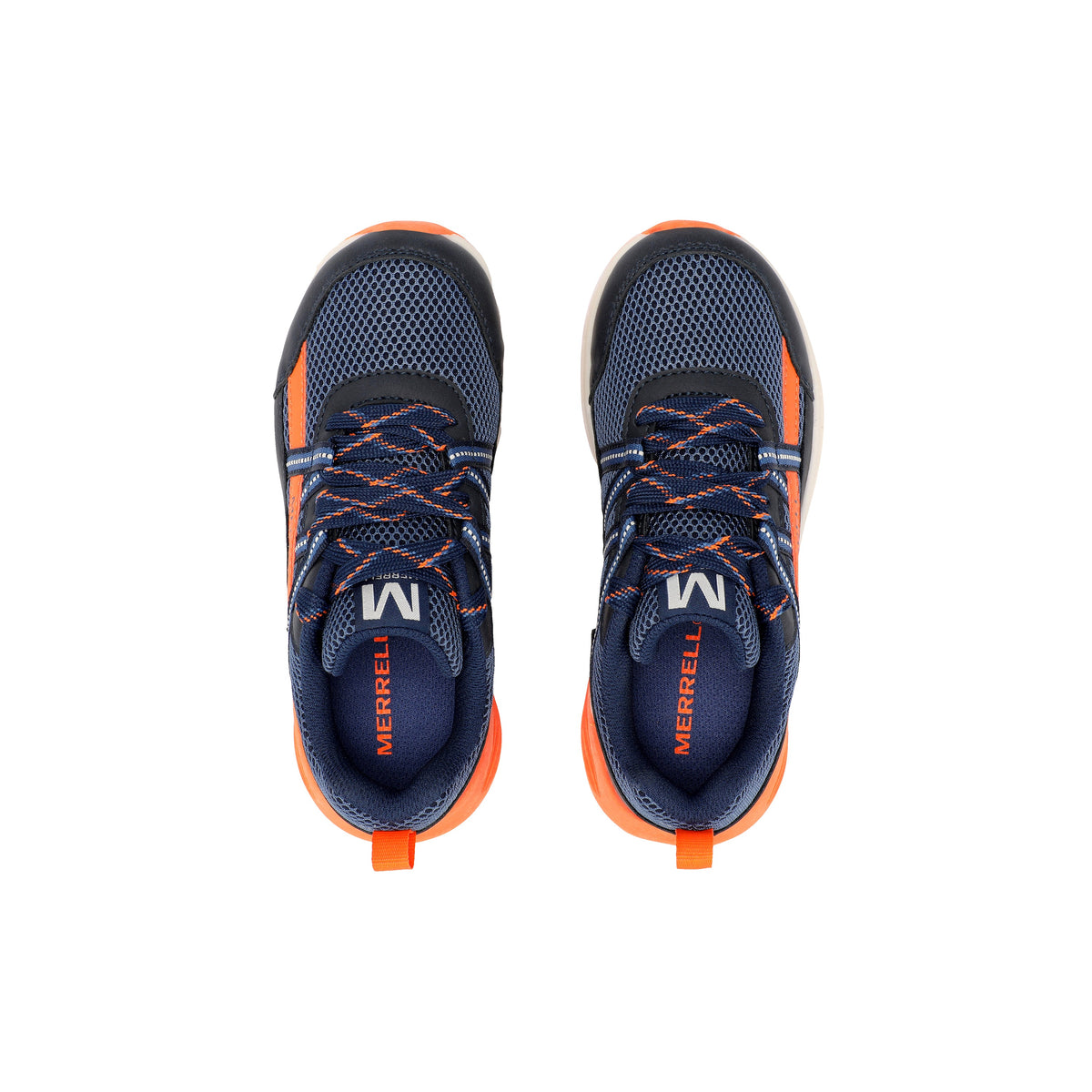 Copter Trek Sneaker - Big Kid Navy/Orange