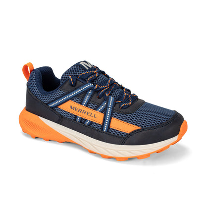 Copter Trek Sneaker - Big Kid Navy/Orange