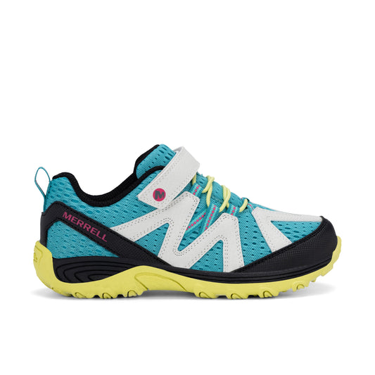 Ridge Trek Sneaker - Big Kid Teal Multi