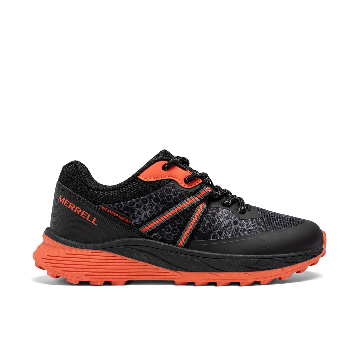 Snova Sneaker - Big Kid Black/Orange