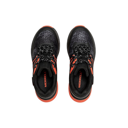 Snova Sneaker - Big Kid Black/Orange