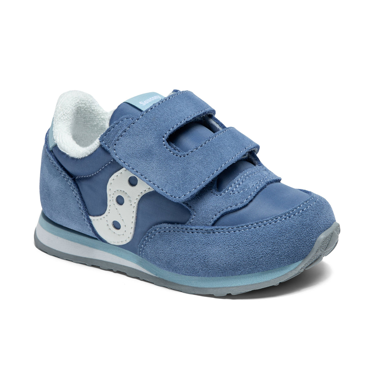 Jazz Hook & Loop Sneaker - Big Kid Blue