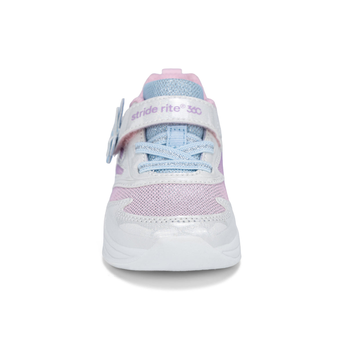 Aurora Lighted Sneaker - Big Kid White Multi
