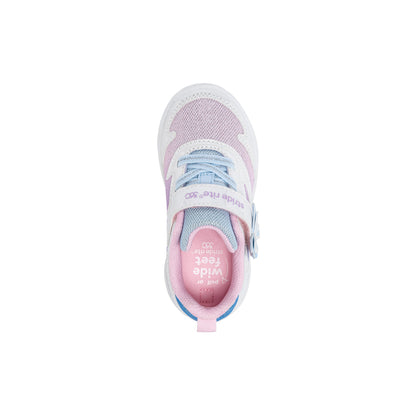 Aurora Lighted Sneaker - Big Kid White Multi