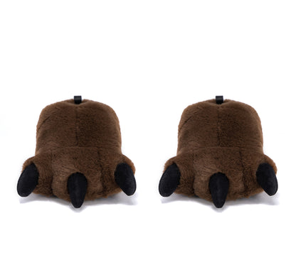 Bear Claw Slipper - Little Kids Brown