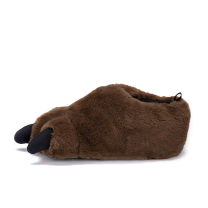 Bear Claw Slipper - Little Kids Brown