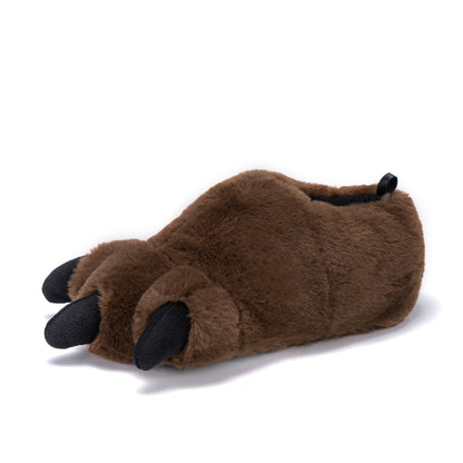 Bear Claw Slipper - Little Kids Brown