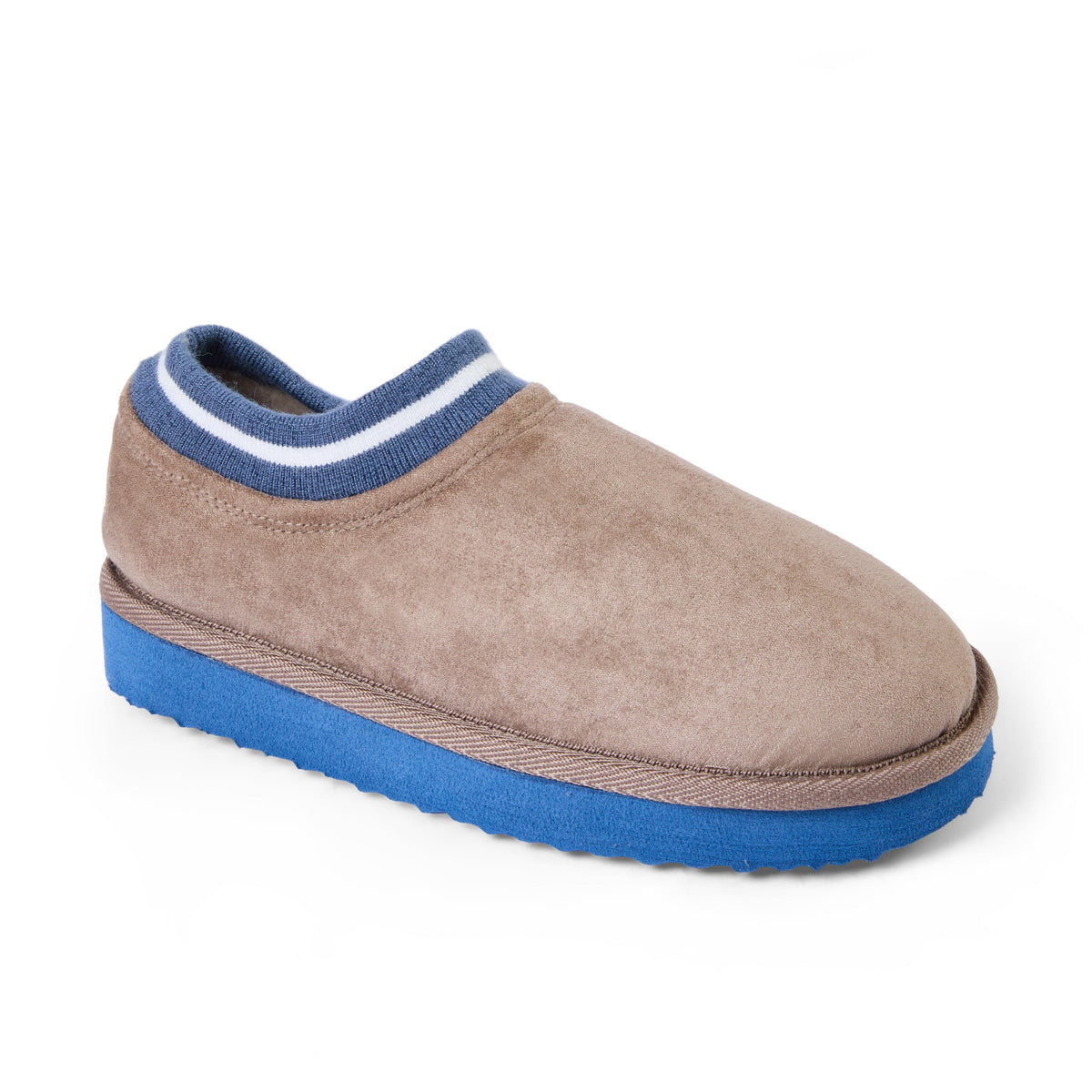 Pinto Slipper - Big Kids Taupe