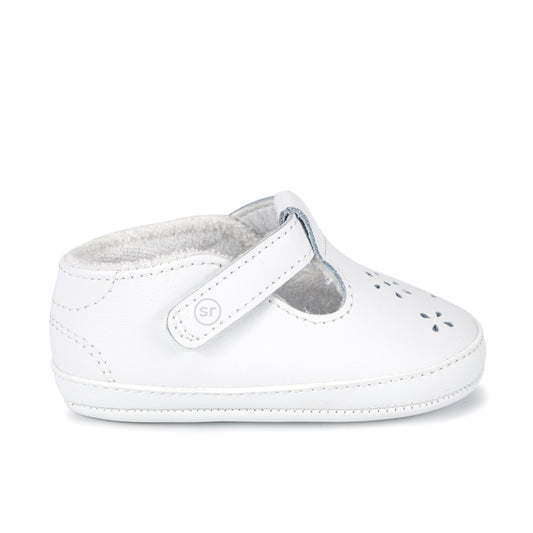 Ella Prewalker Sneaker - Little Kid White