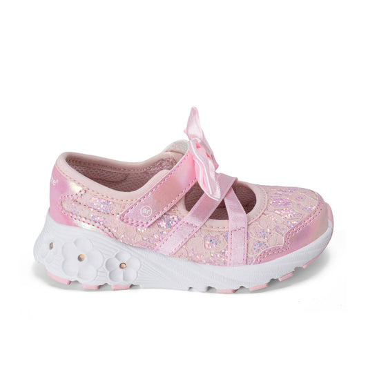 Lighted Flora Sneaker - Little Kid Blush