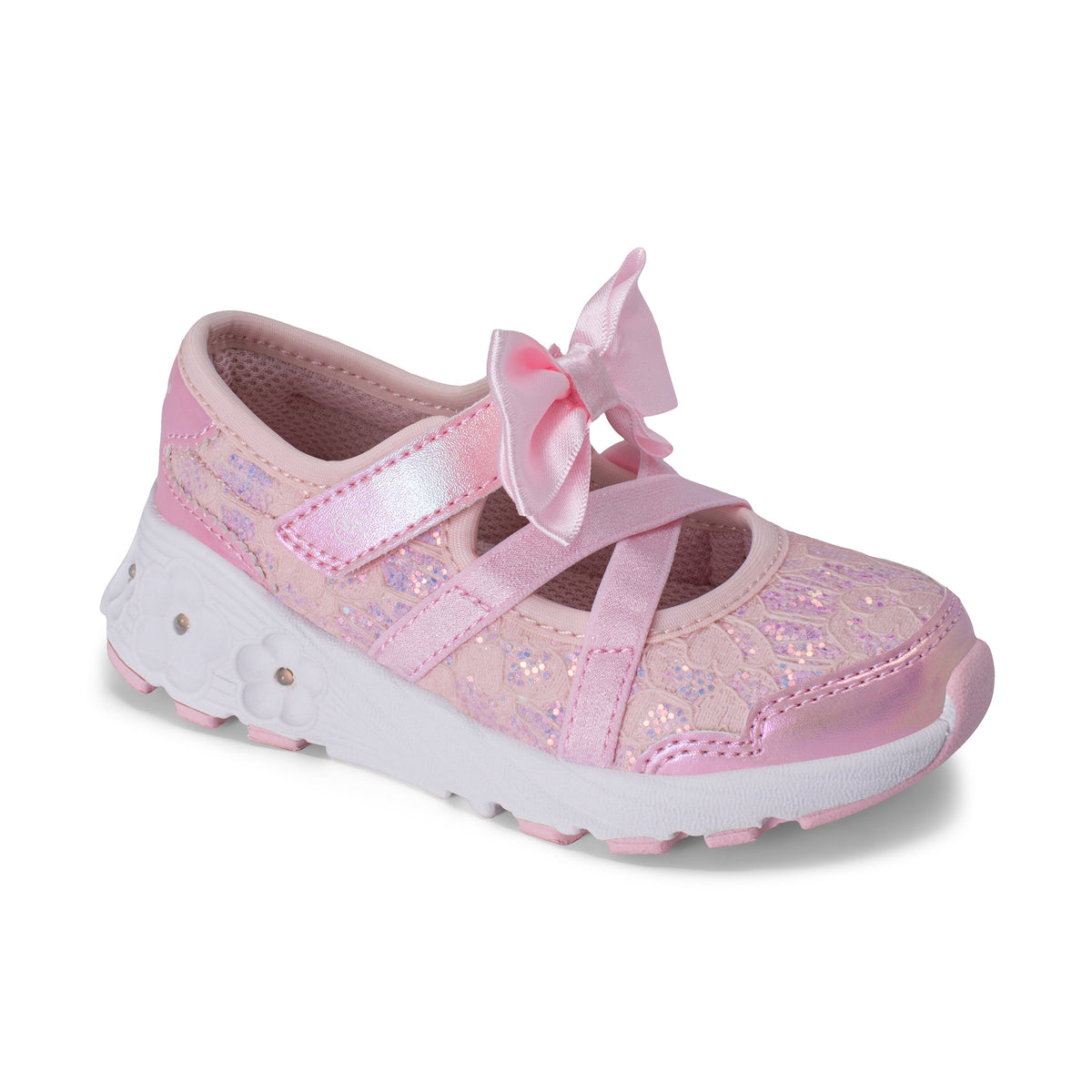 Lighted Flora Sneaker - Little Kid Blush