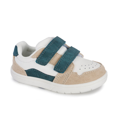Alfredo Sneaker - Little Kids Tan/Green