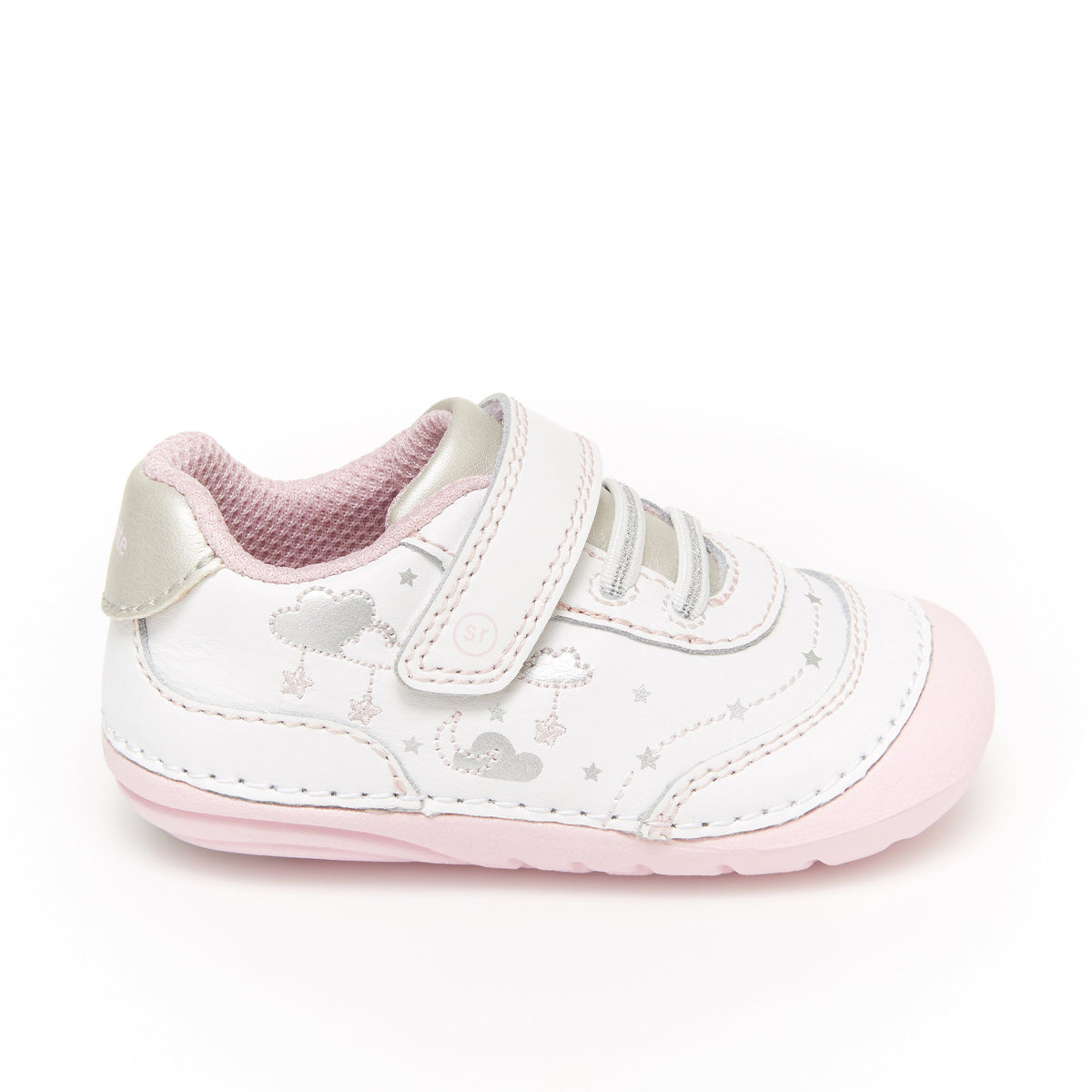 Adalyn Sneaker - Little Kid White/Silver