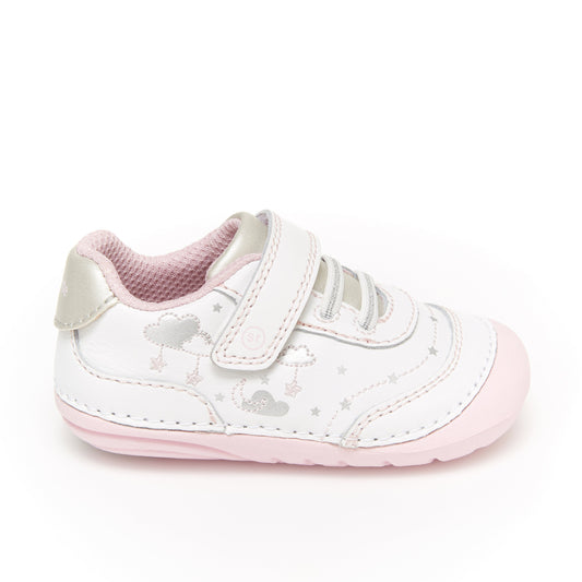 Adalyn Sneaker - Little Kid White/Silver