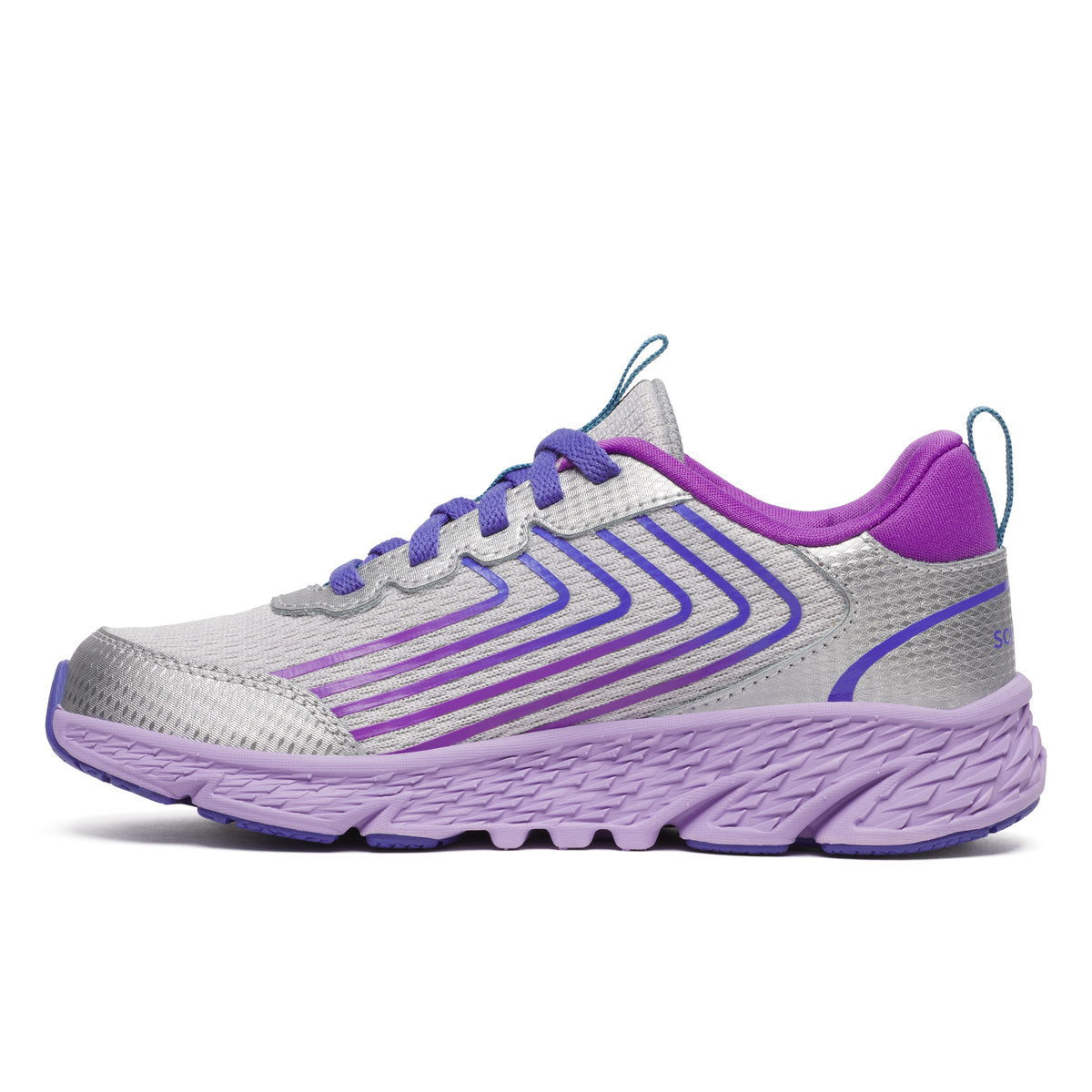 Wind 3.0 Sneaker - Big Kid Silver/Purple