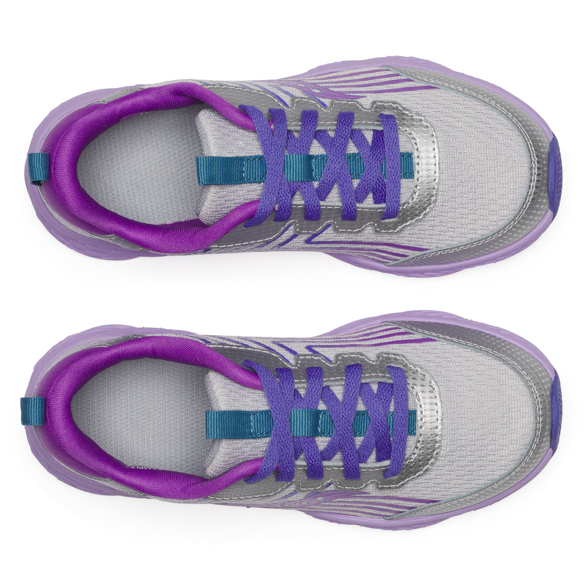 Wind 3.0 Sneaker - Big Kid Silver/Purple
